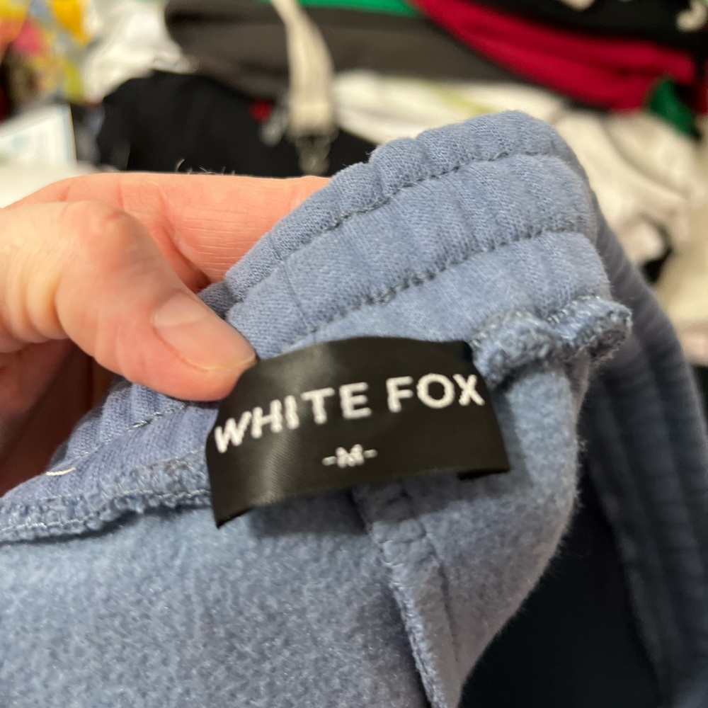 White Fox Boutique Volume 3 Sweatshirt & Shorts Set (Ocean) - Picture 12 of 16